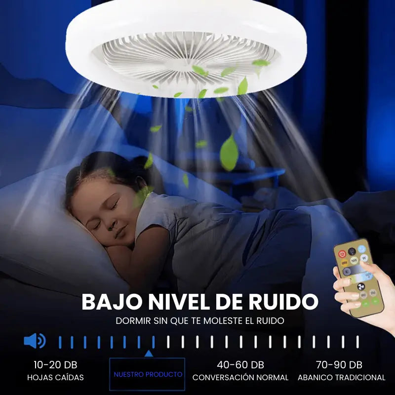 Ventilador Inteligente de LED 3 en 1 TurboMax™ - [SUPER POTENTE]
